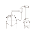 Concentrador de evaporación de vacío de acero inoxidable sanitario